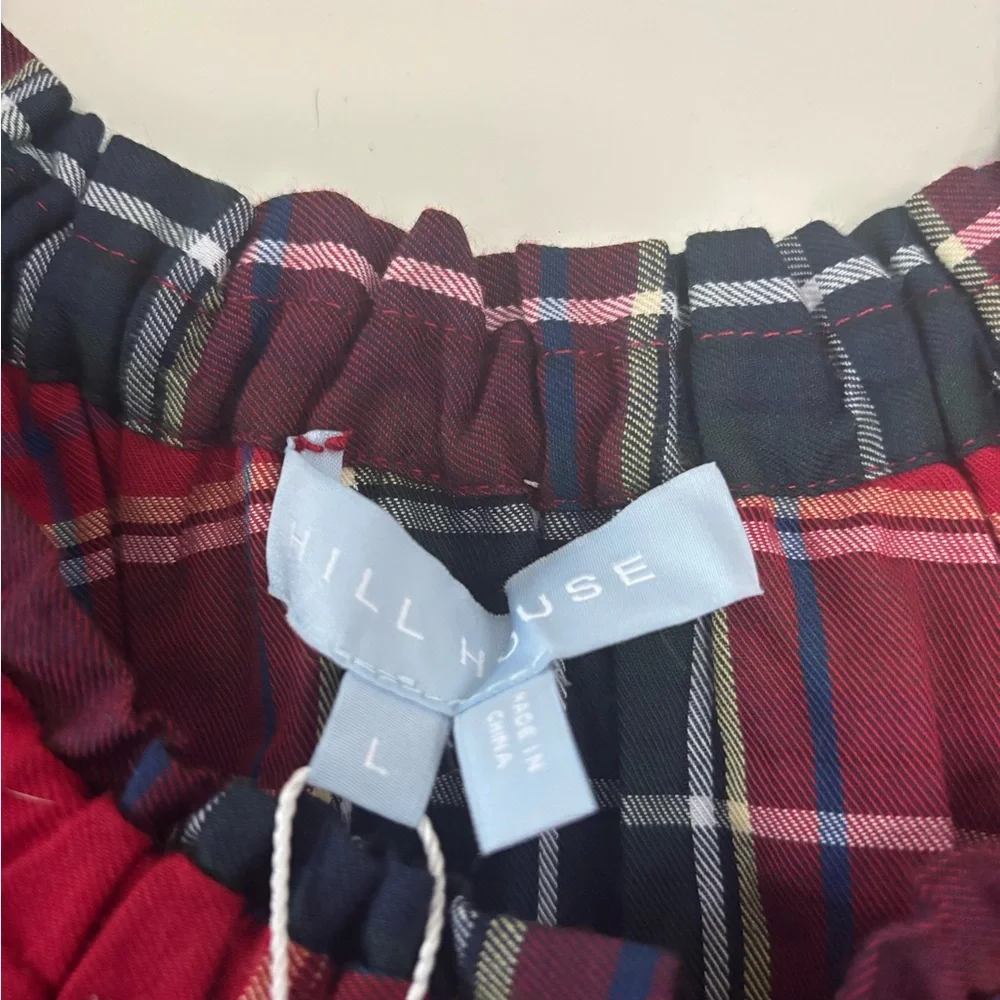 Hill House Home Cordelia Dress - Red Tartan - Picture 4 of 4